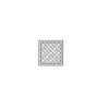 ἧѧ (LATTICE)  Square 0.5 x 0.5m.