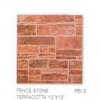 GP FENCE STONE TERRACOTTA 13X13 PM GP 13X13