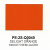 Polyester Delight Orange Smooth Semi-Gloss