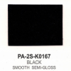 Polyester Black Smooth Semi-gloss