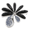 �����Ѵ �����о��� ( Blue Sapphire with Black Spinal Brooch )[Silver 925]