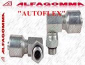 Fitting 90? Compact SAE Male Swivel O-Ring Boss:Hydraulic Fitting Hose:ALFAGOMMA