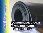 COMMERCIAL GRADE :NR/SBR Rubber Sheet [CNNR17265B] 100 KG