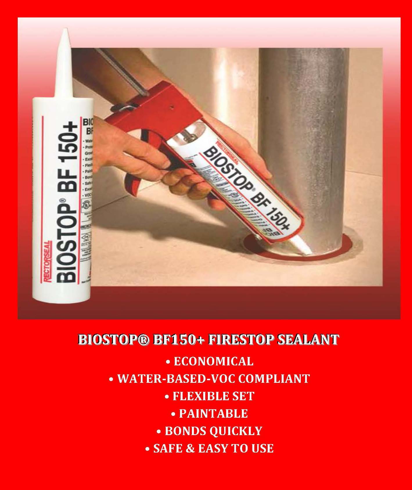PRODUCT BIOSTOP BF 150+ FIRESTOP SEALANT บริษัท เดอมาสท์ จำกัด