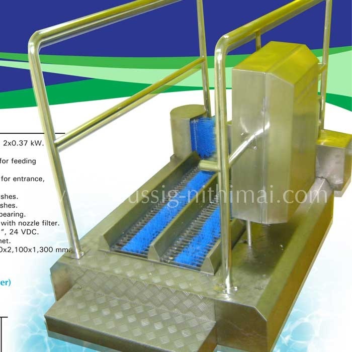 บริษัท นิธีมัย จำกัด Automatic Boot Cleaning System (เครื่องล้าง