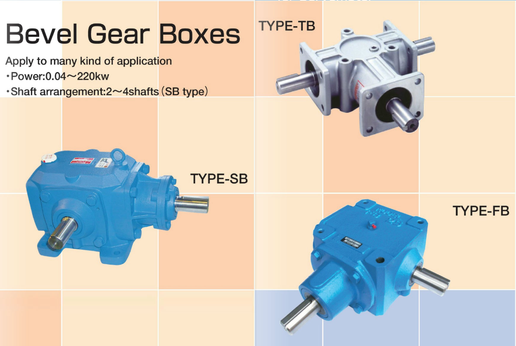 PRODUCT Bevel Gear Box บริษัท น่ำแซอินเตอร์เทรดดิ้ง จำกัด Namsae