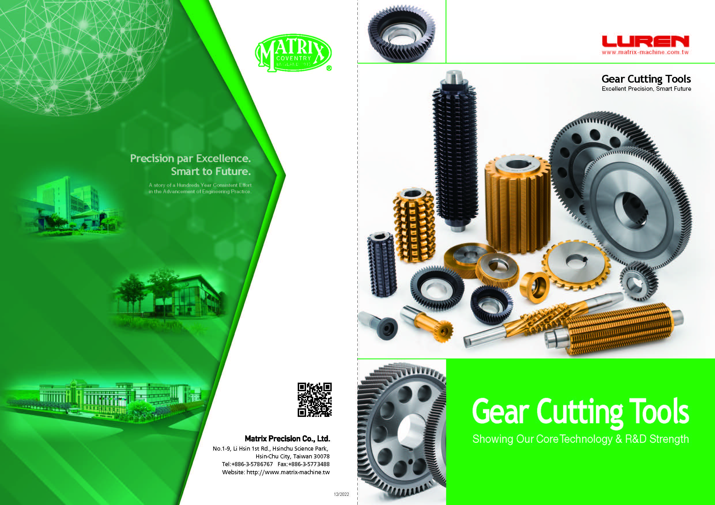 บริษัท เมคคาทรอนิกส์ แมชชีน ทูลส์ จำหน่ายมีดกัดเฟือง Gear Hob CUTTER