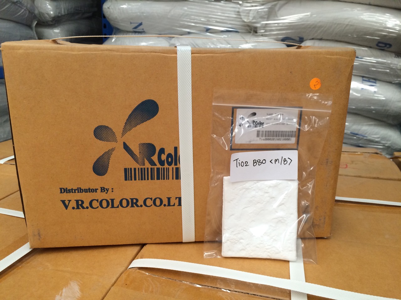 PRODUCT Ti02 B80 บริษัท เอ็ม.บี.เจ. เอ็นเตอร์ไพร์ส จำกัด M.B.J. Enterprise.co.,Ltd