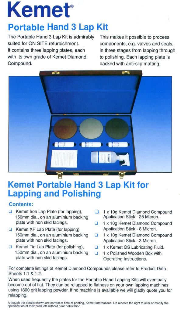 PRODUCT Kemet : Portable Hand 3 Lap Kit : บริษัท จี เอ็ม ดี (ไทยแลนด์ ...