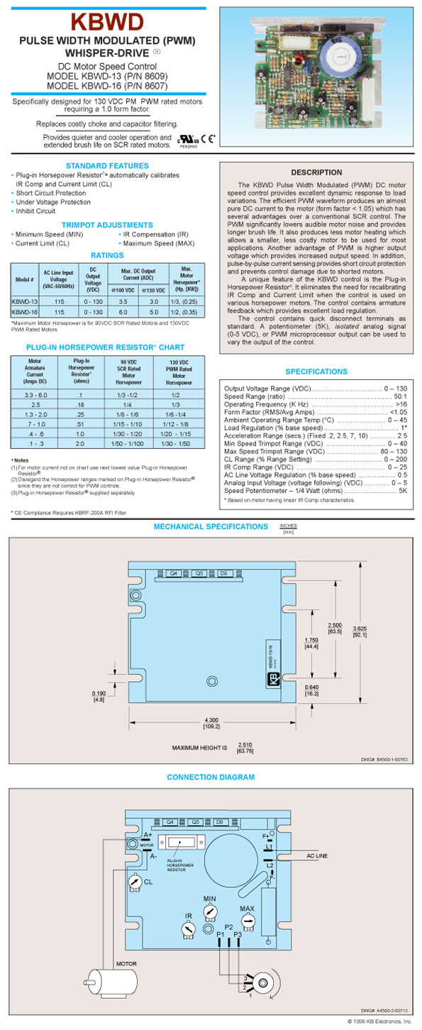 Speed Controller Data Sheets PRODUCT Variable DC Speed Controller : บริษัท ทรานส์มิสชั่นเทค จำกัด ...