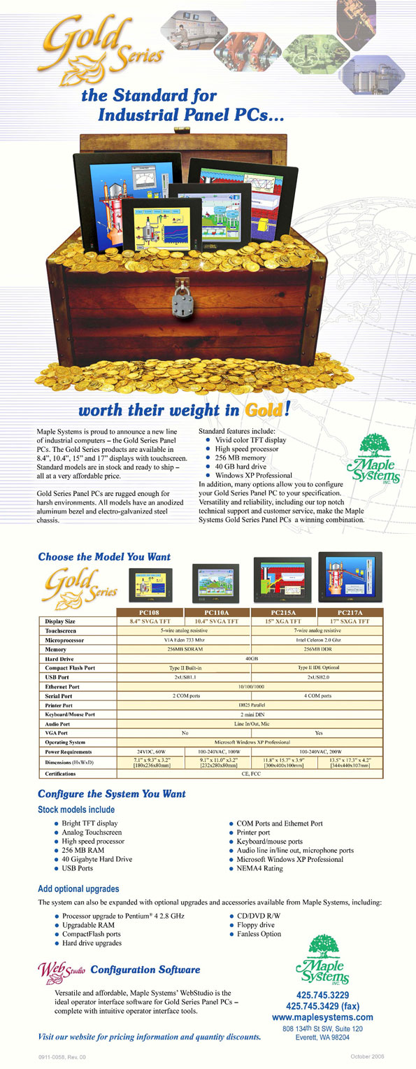 บริษัท พลวัตร จำกัด Standard For Industrial Panel PCs
