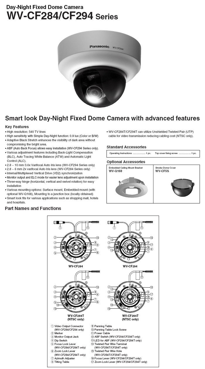 บริษัท ไทย เซอร์เวย์ เทเลคอม จำกัด : Security & Network Camera : WV ...