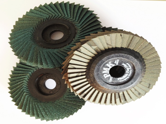 PMK Abrasive Flexible Flap Disc(4")(AZ)/ผ้าทรายขัดหลังอ่อน ขนาด 4 นิ้ว