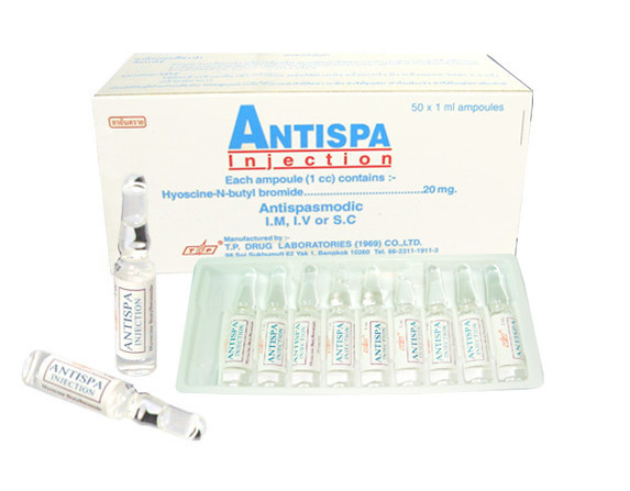 PRODUCT Antispa Injection : บริษัท ทีพี ดรัก แลบบอราทอรี่ส์ (1969 ...