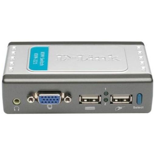 PRODUCT D-link KVM-221 2-Port USB KVM Switch : Zeer Online | Zeer Online
